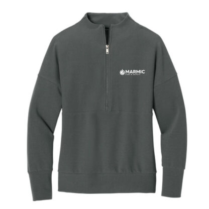 DRESS STYLE Heavyweight - Zip Ladies Pullover (Mercer+Mettle) <b>NEW</b> - Image 2